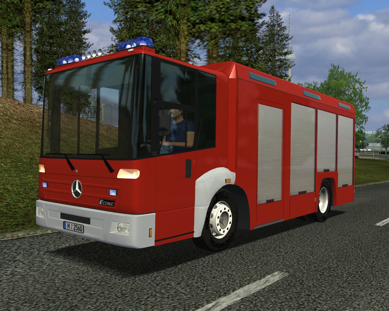 fire engine simulator